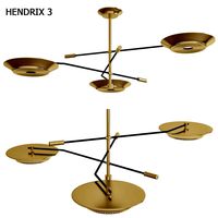 Delightfull HENDRIX 3 chandelier (47165)