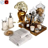 Classic Gold Bathroom Decor (47072)