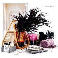 Purple Mood Decorative Set (44916)