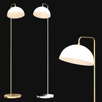 Duomo brushed gold floor lamp (43666)