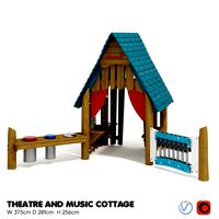 KOMPAN. THEATRE AND MUSIC COTTAGE (43649)