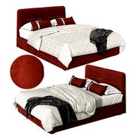 Omar Platform Bed (37446)