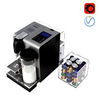 Coffee machine Nespresso Lattissima Pro EN 750.MB by DeLonghi (35404)