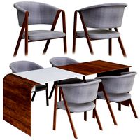 Voglauer Spirit Table and chair (34223)