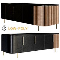 PLISSE Sideboard Plisse Collection By BAXTER (32955)