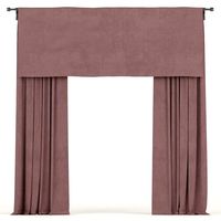 Burgundy Curtains (32946)