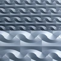 Nova 6 tiles made of polymer concrete Wall Panel (27762)