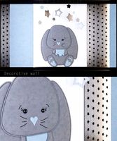 Wall panels for children Bunny 2 (27680)