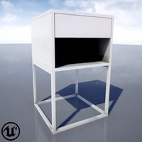 Ikea Vikhammer Nightstand UE4 (27243)