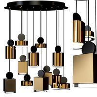 Mercer41 Ferri 12-Light LED Cluster chandelier (26235)