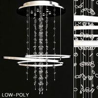 De techo decorativa BRUMA 6 Luces LED Chandelier (26115)