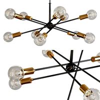 Kichler Lighting 43119BK Armstrong - Ten Light Chandelier (26080)