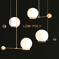 Contrapesso 8 inch Globe Led Pendan (25920)