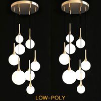 Hanging lamp Restoration Hardware Whitney Chandelier (25910)