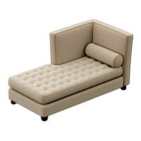 RH Teen Rylin Tufted Velvet Chaise (22419)