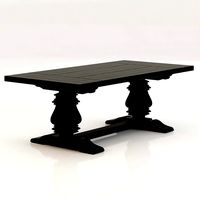 Restoration Hardware Salvaged dinner Table  (22290)