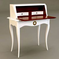Grange Pompadour secretaire (22247)