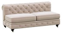 Restoration Hardware Kensington Upholstered Armless Sofa (22155)