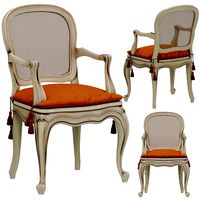 Salda Arredamenti chair Poltrona Luigi XV 7515 PT (22145)