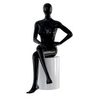 Seated Faceless Woman Mannequin 22 (22116)