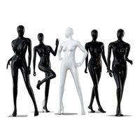 Collection of five faceless female mannequins 34 (22064)