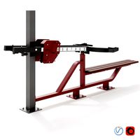 Foreman FO-04 Bench Press Exercise Machine for Sports Grounds (22001)