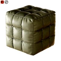 Pouf with buttons (20833)
