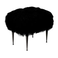 Mongolian Lamb Pouf (20824)