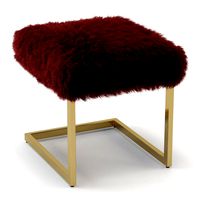 Hildy Tibetan Lamb Pouf (20784)