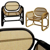 Urban Outfitters Marte Lounge Chair Rattan Wicker (20601)