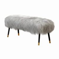 Bench Mongolian Lamb Fur (20568)