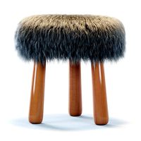 Philip Arctander Style Tripod Stool (19217)