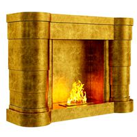 Brabbu Brahma Fireplace (18139)