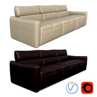 Natuzzi Galaxy Sofa (18126)