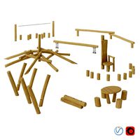 Kompan Equipment from Logs (17769)