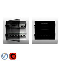 Schneider Electric Easy9 built-in 24-module electrical panel (17705)