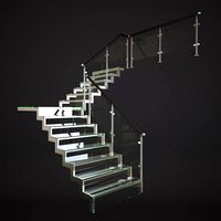 Triplex Glass Stairs (17630)