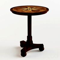 Masterpiece Antique Cherry Accent Table (17572)