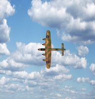 Lancaster Military 3D Fighter Model 3D Model