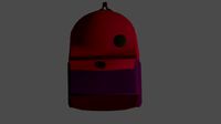 Lowpoly backpack