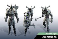 [Soullike Style] Axeman Animations