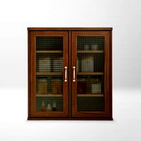 Glass door cabinet