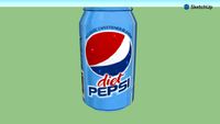 Pepsi diet can