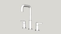 Delta Nicoli 8 in. Widespread 2-Handle Bathroom Faucet