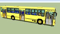 Ônibus Volvo B10M Urbano Três Portas