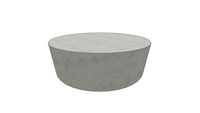 CB2 Cap Ivory Cement Large Coffe Table