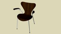 3207 chair A. Jacobsen