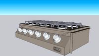 Rangetop Embutir 6 Bocas -STRONGRILL