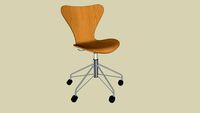 3117 desk chair. A. Jacobsen