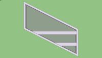 Marvin Modern Direct Glaze Parallelogram Window P4-4